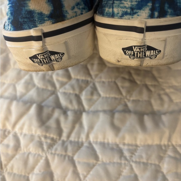 *Sold*Vans Unisex Blue Tie-Dye Slip-On Shoes Mens 8.5 Women’s 10 - Picture 6 of 7